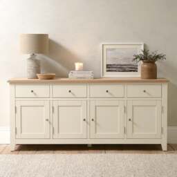 Extra Large Sideboard - Chester Classic Cream - The Cotswold Company