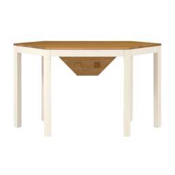 Chalford Warm White Corner Desk - The Cotswold Company - thumbnail 3