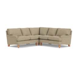 Corner Sofa - Apple - Rustic Weave - Morris - The Cotswold Company