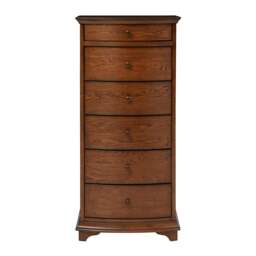 Winchcombe Dark Oak Vanity Tallboy - The Cotswold Company - thumbnail 6