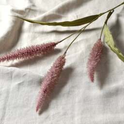 Antique Fountain Grass Spray - Faux Flower Stem - The Cotswold Company - thumbnail 2