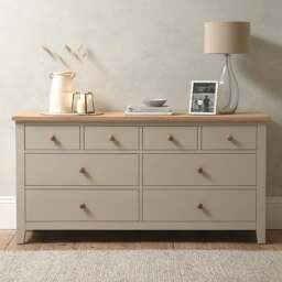8 Drawer Chest - Chester Limestone - The Cotswold Company - thumbnail 1