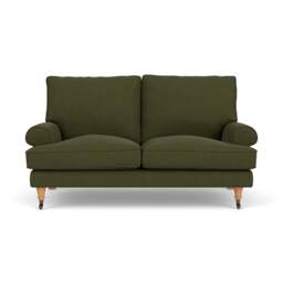 2 Seater Sofa - Forest Green - House Linen Mix - Stewart - The Cotswold Company - thumbnail 2