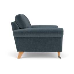 Armchair - Teal - Eco Chenille - Osbourne - The Cotswold Company - thumbnail 3