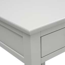 Chantilly Pebble Grey Narrow Bedside Table - The Cotswold Company - thumbnail 6