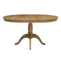 Elkstone Mellow Oak 4-6 Seater Round Extending Dining Table - The Cotswold Company - thumbnail 5