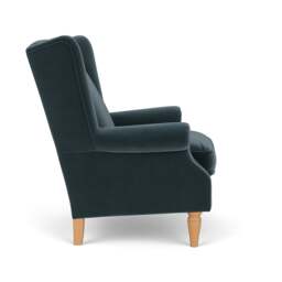 Armchair - Night Sky - Matt Velvet - Alice - The Cotswold Company - thumbnail 3