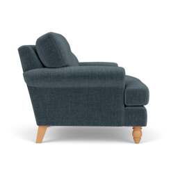 Armchair - Teal - Eco Chenille - Talbot - The Cotswold Company - thumbnail 3