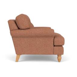 Armchair - Brick - Herringbone Weave - Talbot - The Cotswold Company - thumbnail 3
