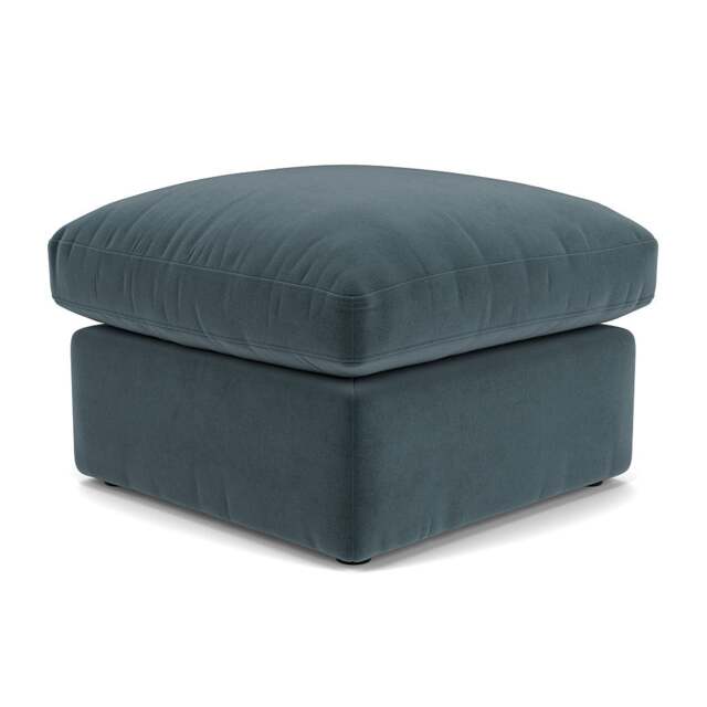 Foot Stool - Night Sky - Matt Velvet - Clarke Small - The Cotswold Company - image 1