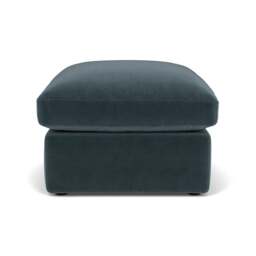 Foot Stool - Night Sky - Matt Velvet - Clarke Small - The Cotswold Company - thumbnail 2