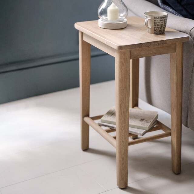 Side Table - Berkeley Nordic Oak - The Cotswold Company - image 1