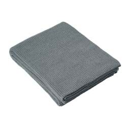 Chunky Knit Throw Pale Nocturne - Home Accessories - The Cotswold Company - thumbnail 2