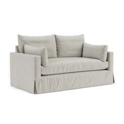 Large 2 Seater Sofa - Grey Mist - Eco Chenille - Ashton - The Cotswold Company - thumbnail 1