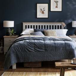 King Size Bed - Chester Dove Grey - The Cotswold Company - thumbnail 2