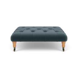 Foot Stool - Night Sky - Matt Velvet - Amelia - The Cotswold Company - thumbnail 2