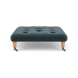 Foot Stool - Night Sky - Matt Velvet - Amelia - The Cotswold Company - thumbnail 3