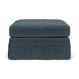 Foot Stool - Teal - Eco Chenille - Dawson Small - The Cotswold Company - thumbnail 2