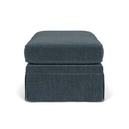 Foot Stool - Teal - Eco Chenille - Dawson Small - The Cotswold Company - thumbnail 3
