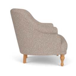 Armchair - Natural Mix - Textured Weave - Everett - The Cotswold Company - thumbnail 3