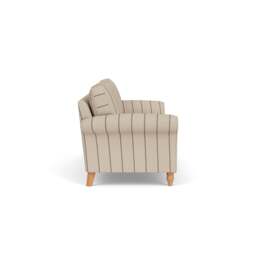 4 Seater Sofa - Charcoal - Compton Stripe - Hurley - The Cotswold Company - thumbnail 3