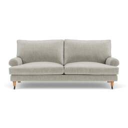 3 Seater Sofa - Grey Mist - Eco Chenille - Stewart - The Cotswold Company - thumbnail 2