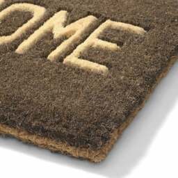 Welcome Doormat - Charcoal 45x75cm - Home Accessories - The Cotswold Company - thumbnail 2