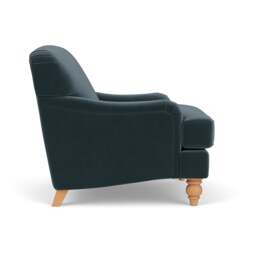 Armchair - Night Sky - Matt Velvet - Ashbee - The Cotswold Company - thumbnail 3