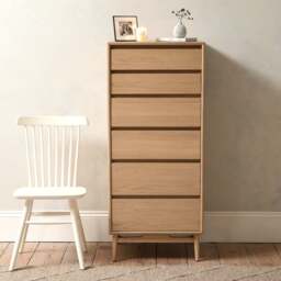 Winson Light Oak Tallboy - The Cotswold Company - thumbnail 2
