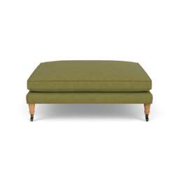 Foot Stool - Apple - House Linen Mix - Taylor Small - The Cotswold Company - thumbnail 2