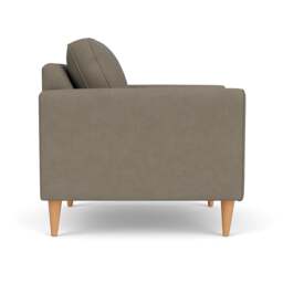 Armchair - Mid Grey - House Linen Mix - Saxon - The Cotswold Company - thumbnail 3