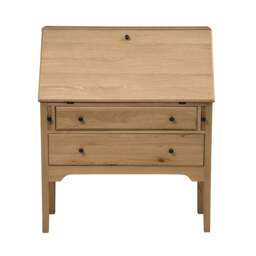 Elkstone Mellow Oak Bureau - The Cotswold Company - thumbnail 5