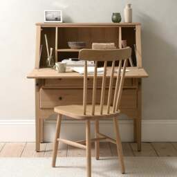 Elkstone Mellow Oak Bureau - The Cotswold Company - thumbnail 2