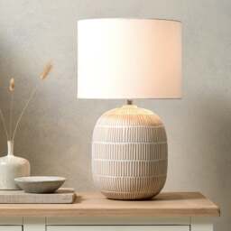 Ceramic Table Lamp - Home Accessories - The Cotswold Company - thumbnail 3