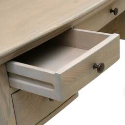 Winchcombe Smoked Oak Dressing Table - The Cotswold Company - thumbnail 5