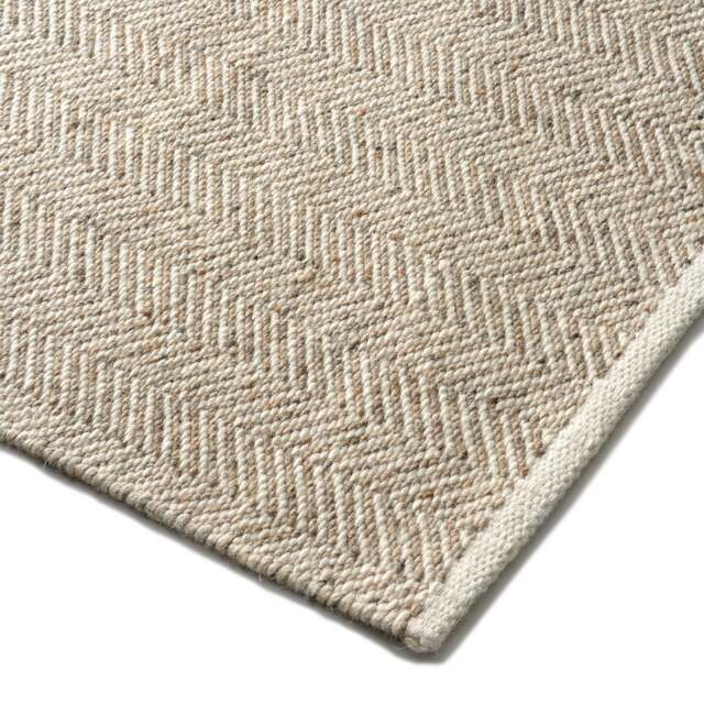 Milton Herringbone Rug Natural 200x300cm - Home Accessories - The Cotswold Company - image 1