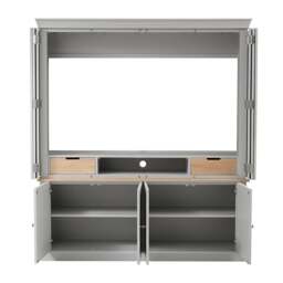 Hideaway Media Unit - Chester Dove Grey - The Cotswold Company - thumbnail 7