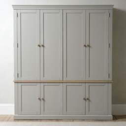 Hideaway Media Unit - Chester Dove Grey - The Cotswold Company - thumbnail 5