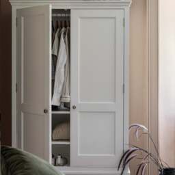 Fairford Soft White Double Wardrobe - The Cotswold Company - thumbnail 2