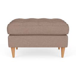 Foot Stool - Autumn Mix - Textured Weave - Saxon Small - The Cotswold Company - thumbnail 2