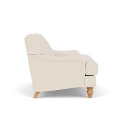 2 Seater Sofa - Cream - House Weave - Ashbee - The Cotswold Company - thumbnail 3