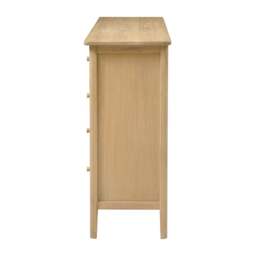 10 Drawer Chest of Drawers Berkeley Nordic Oak, Wire-Brushed Grain, Clear Wax Finish, Bedroom Storage - The Cotswold Company - thumbnail 3