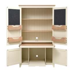 Hideaway Home Office - Chester Classic Cream - The Cotswold Company - thumbnail 5