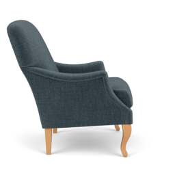 Armchair - Teal - Eco Chenille - Elsie - The Cotswold Company - thumbnail 3