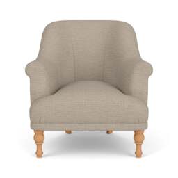 Armchair - Natural - Herringbone Weave - Everett - The Cotswold Company - thumbnail 2