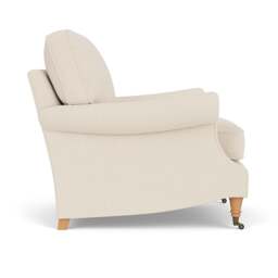 Armchair - Cream - House Weave - Taylor High Back - The Cotswold Company - thumbnail 3