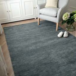 Brushed Clanfield Nocturne Blue Rug 160x230 - Home Accessories - The Cotswold Company