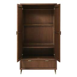 Double Wardrobe - Oakridge Toasted Oak - The Cotswold Company - thumbnail 5