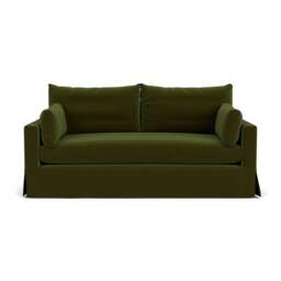 3 Seater Sofa - Forest Green - Matt Velvet - Ashton - The Cotswold Company - thumbnail 2