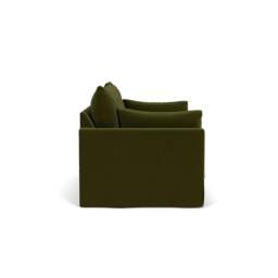 3 Seater Sofa - Forest Green - Matt Velvet - Ashton - The Cotswold Company - thumbnail 3